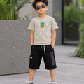 Kids T-Shirt & Cotton Short Set