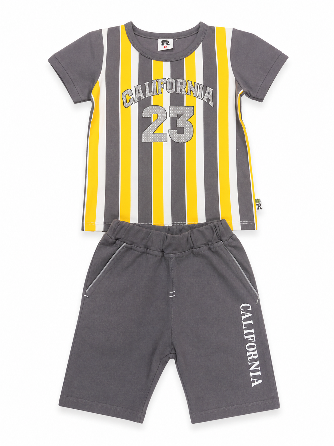 Kids T-Shirt & Cotton Short Set