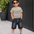 Kids T-Shirt & Denim Short Set