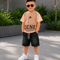 Kids T-Shirt & Denim Short Set