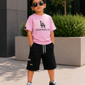 Kids T-Shirt & Cotton Short Set