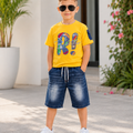 Kids T-Shirt & Denim Short Set
